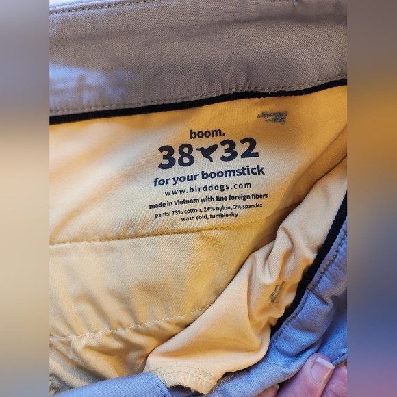 Birddogs Men's Pants Size 38 - Picture 5 of 10